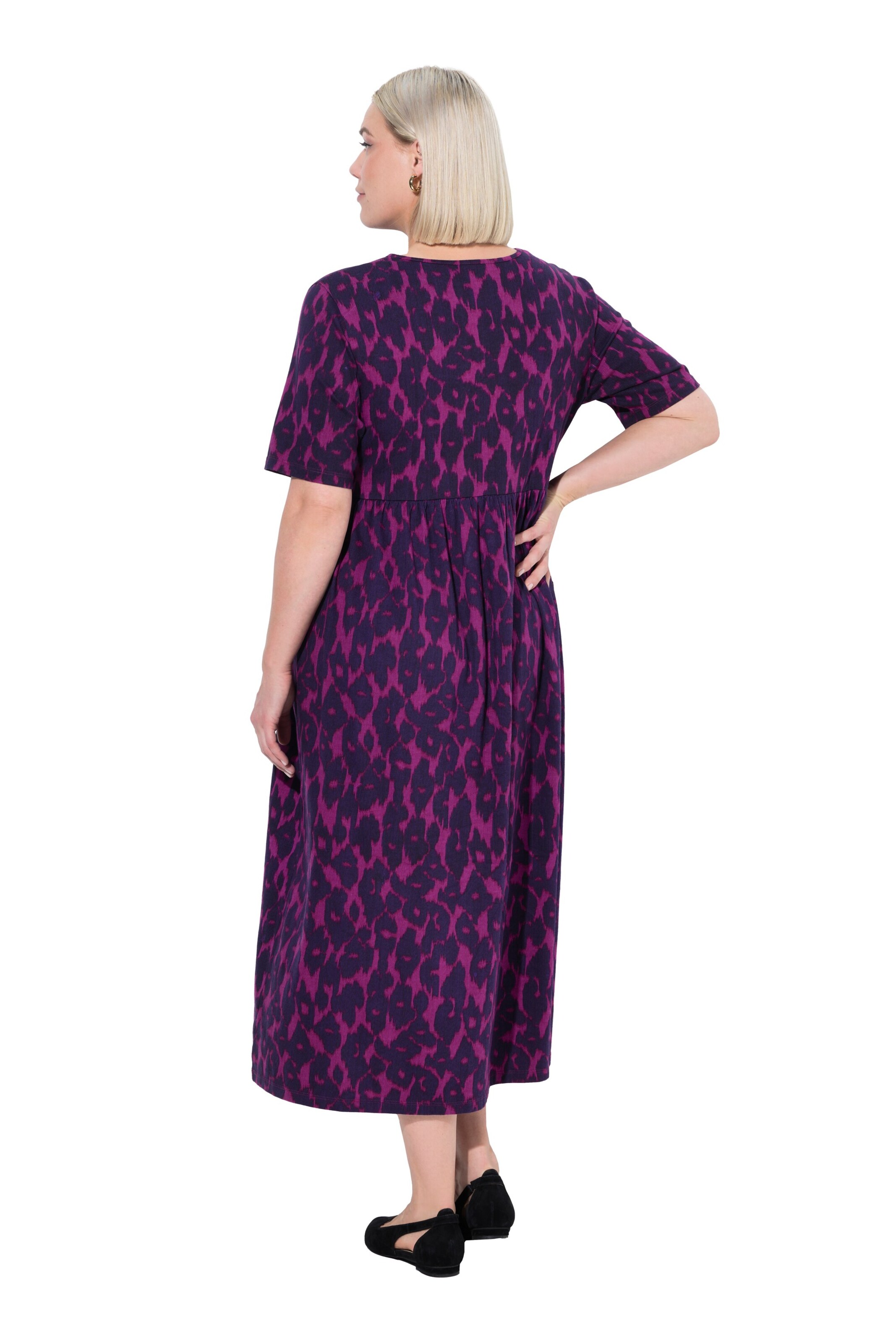 Ulla Popken Dress in Purple