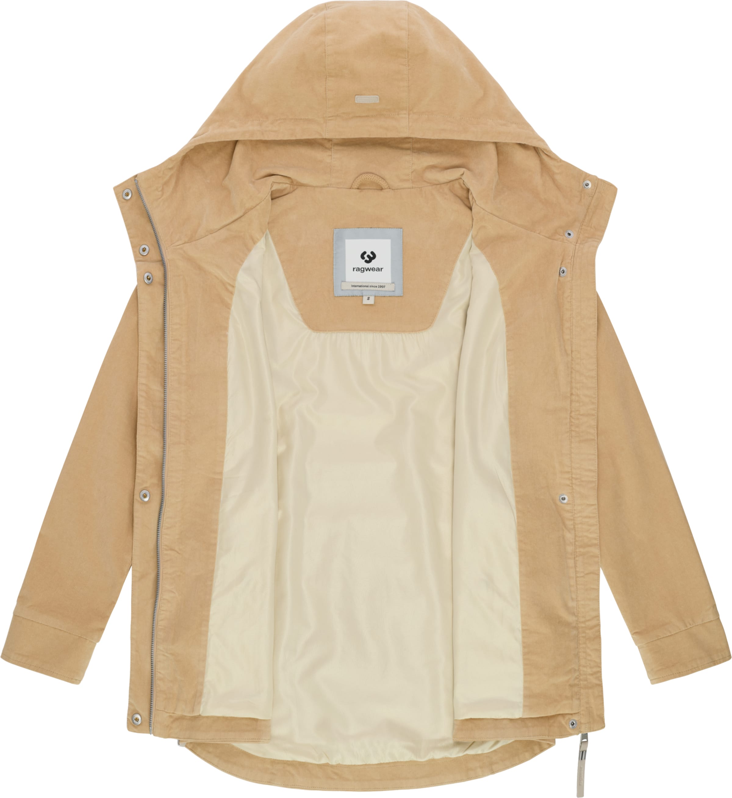 Ragwear Демисезонная куртка 'Alvena' в Бежевый