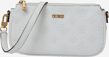 GUESS Τσάντα ώμου 'Izzy Peony' σε λευκό: μπροστά