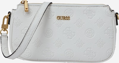 GUESS Torba preko ramena 'Izzy Peony' u zlatna / bijela, Pregled proizvoda