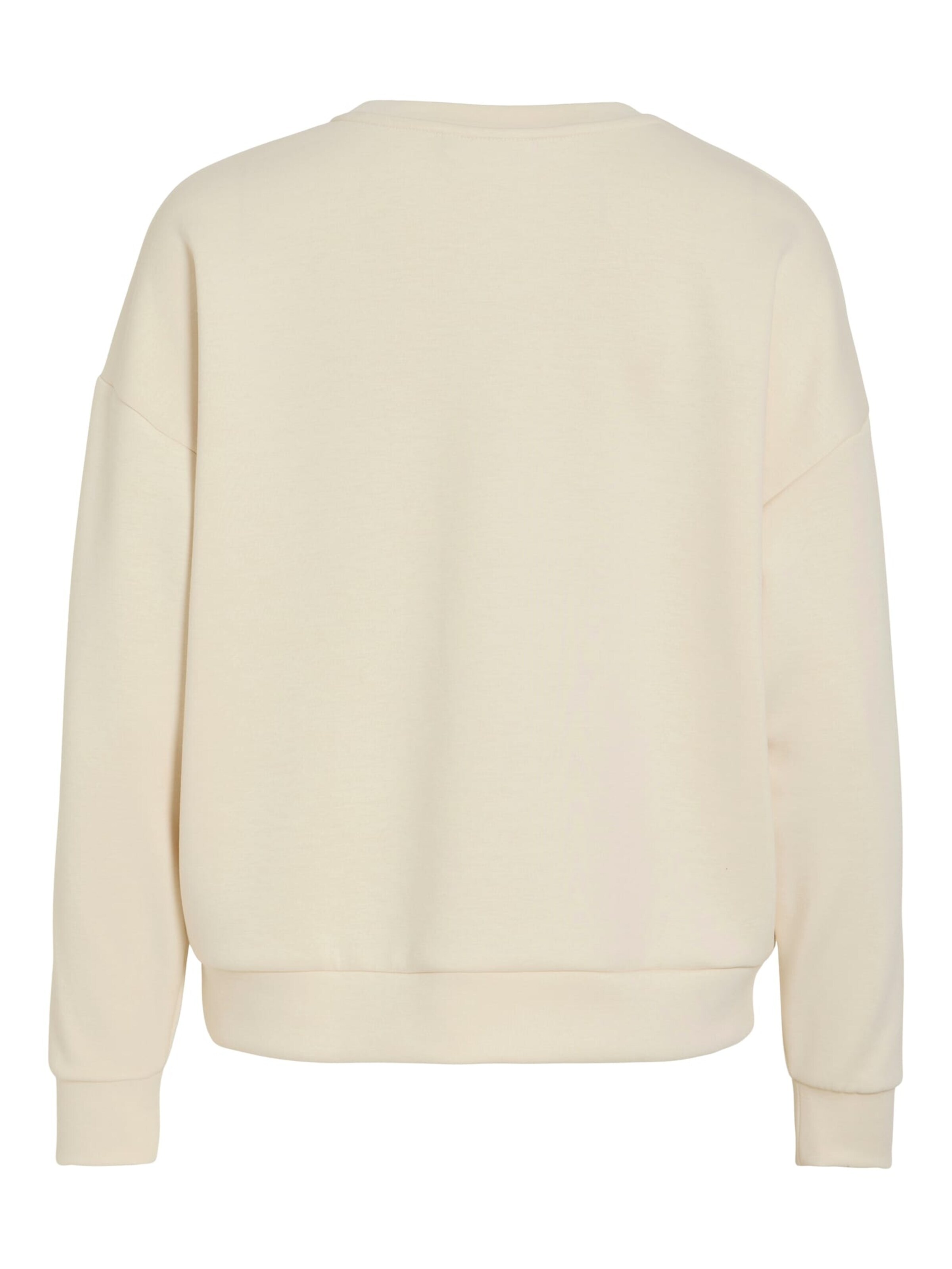 VILA Sweatshirt 'Siffi' in Beige