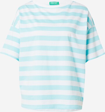 T-shirt UNITED COLORS OF BENETTON en bleu : devant