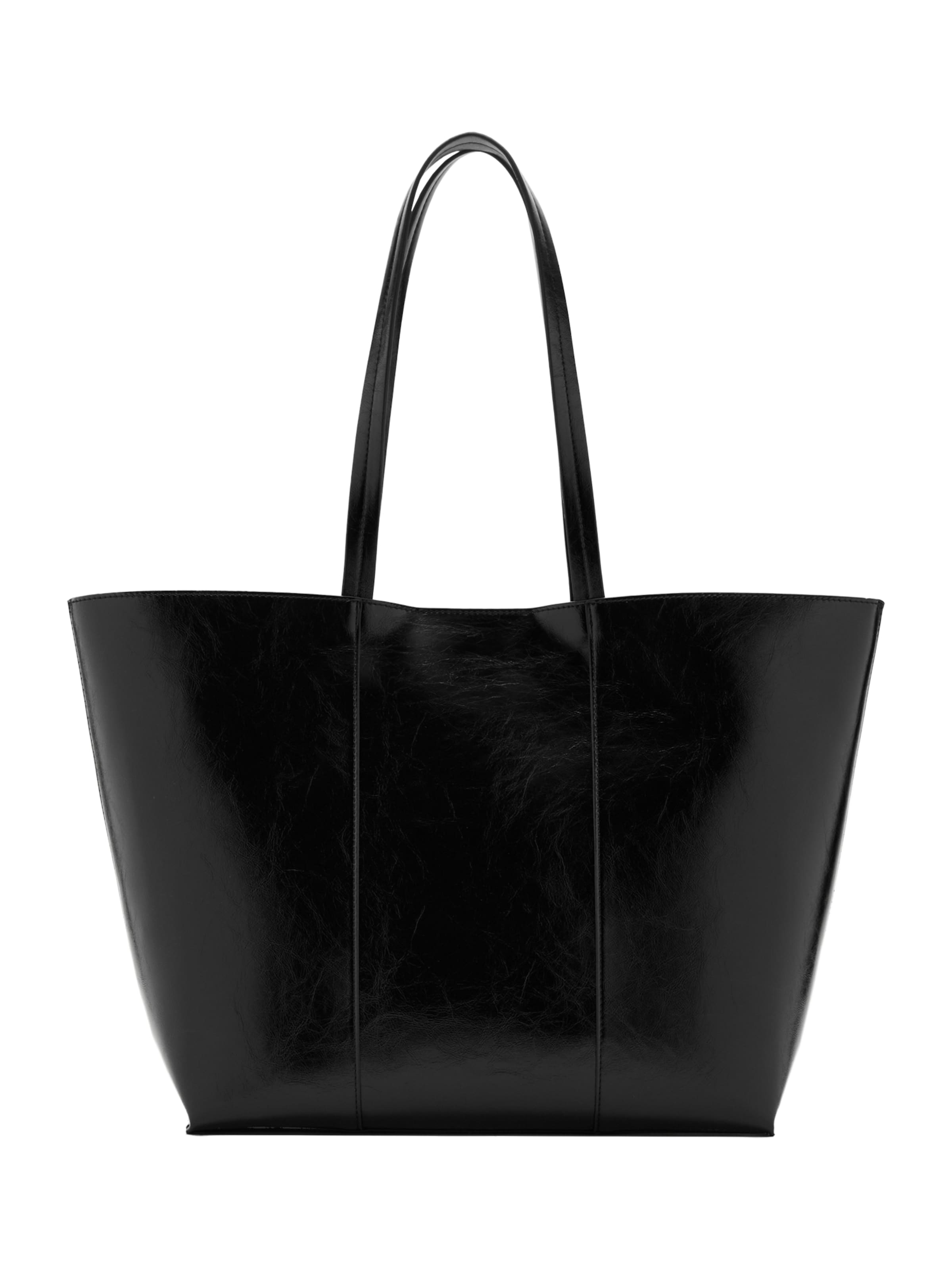 MANGO Shopper 'Oliver' in Zwart: voorkant