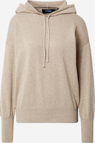 Sweat-shirt Liz Kaeber en beige : devant