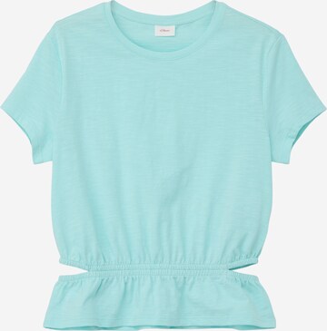 T-Shirt s.Oliver en bleu : devant