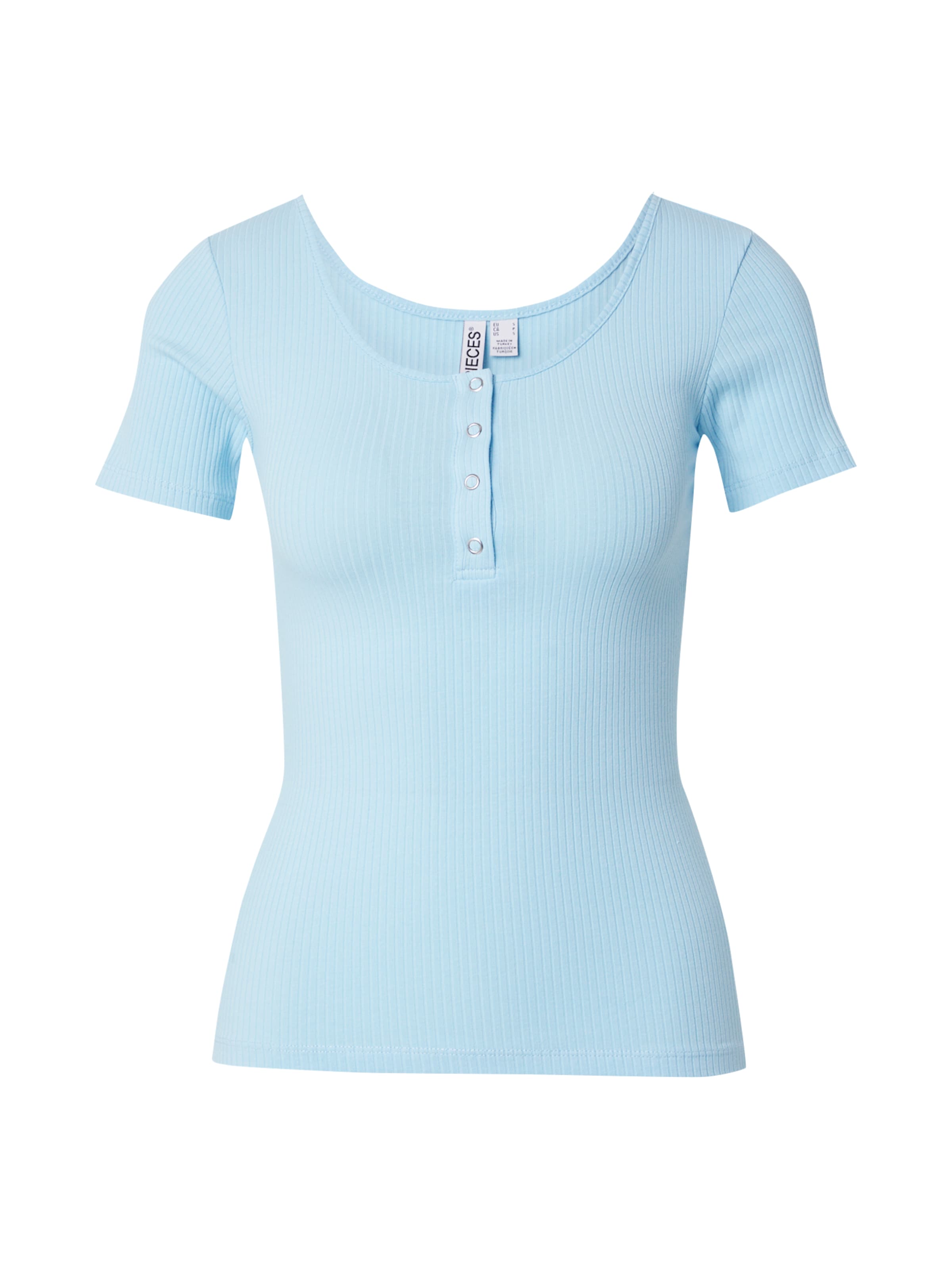 PIECES Tričko 'PCKITTE' – modrá: přední strana