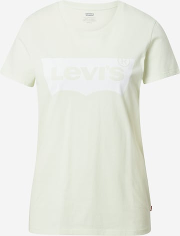 LEVI'S Тениска 'LSE THE PERFECT TEE GREENS' в сиво: отпред