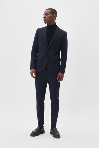 Coupe regular Veste de costume 'George' Matinique en bleu