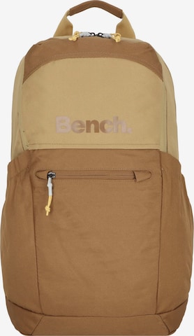 Sac à dos BENCH en beige : devant