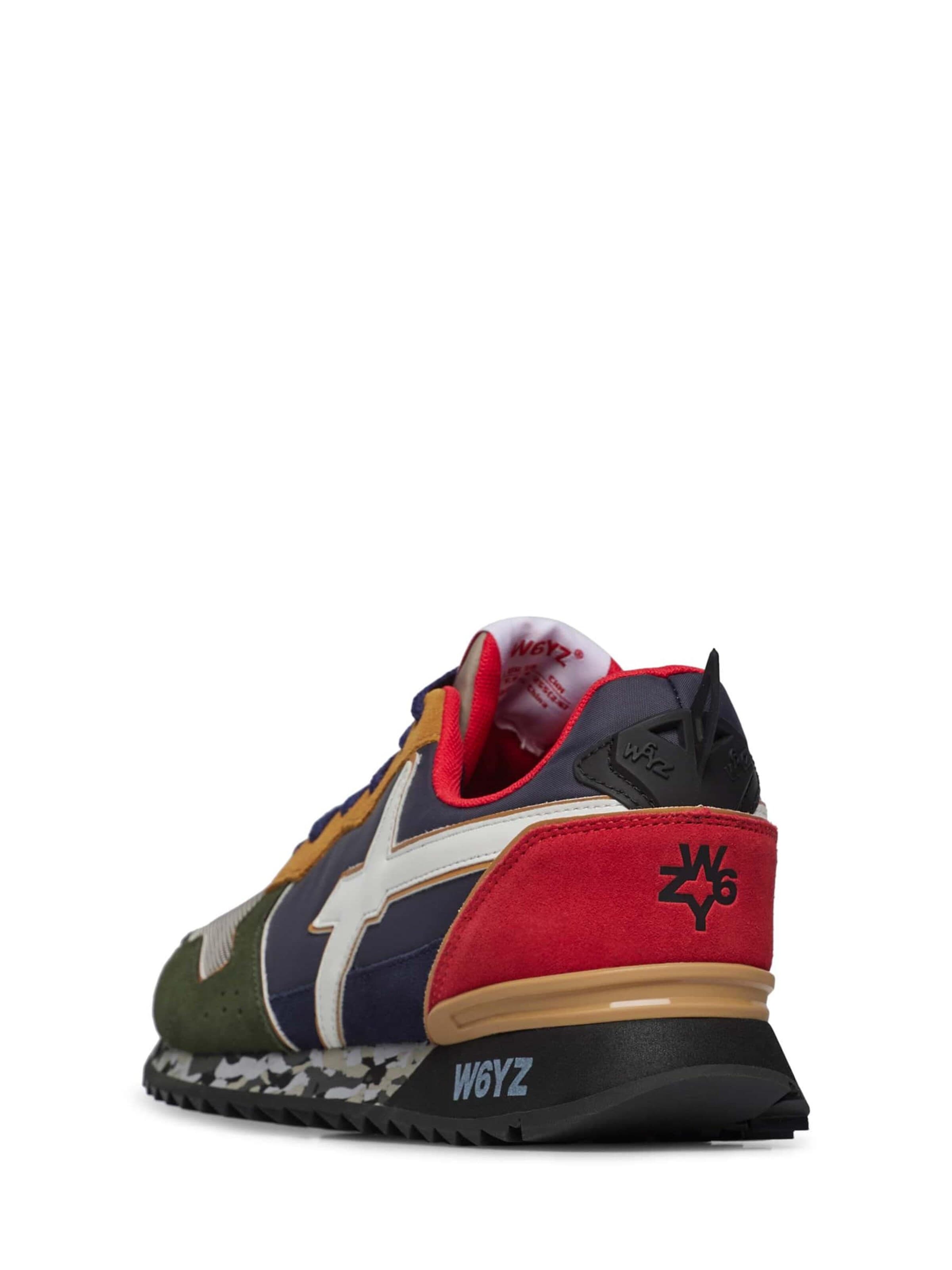 Baskets basses 'JET-M.' W6YZ en mélange de couleurs