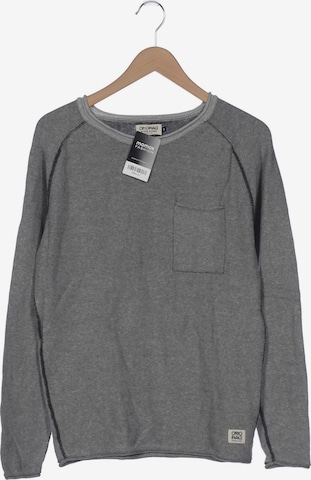 JACK & JONES Pullover M in Grau: Vorderseite