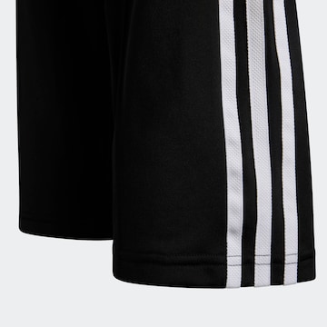 ADIDAS ORIGINALS Lużny krój Spodnie 'Adicolor Wide' w kolorze czarny