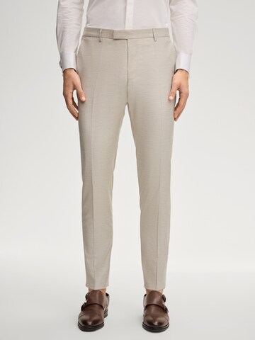 Coupe slim Pantalon chino 'Blayr' JOOP! en beige : devant