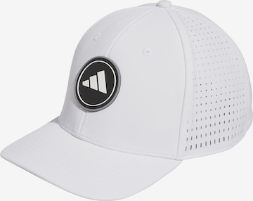 ADIDAS PERFORMANCE Cap in White: front