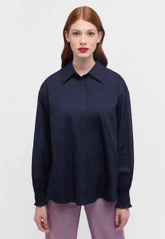 ETERNA Blouse in Blauw: voorkant