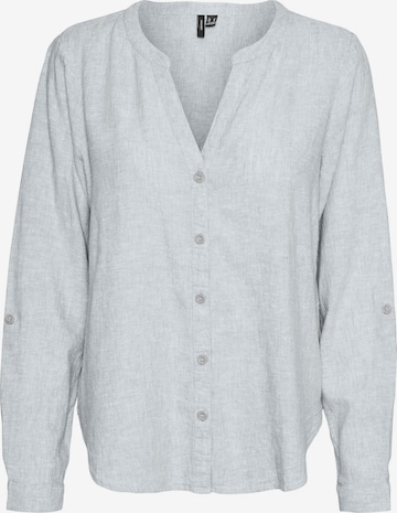 VERO MODA - Blusa 'VMLinn' en gris: frente