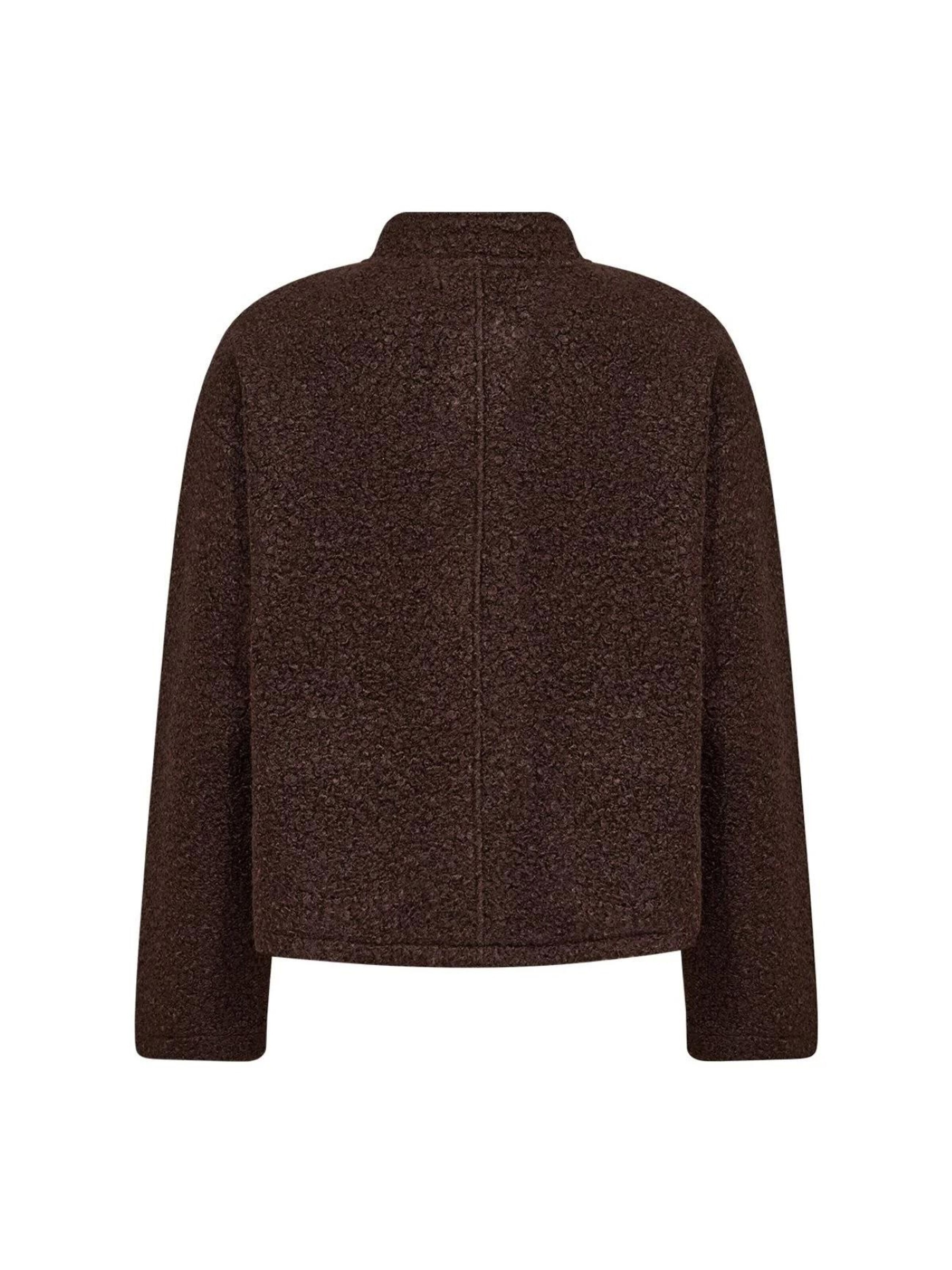 Soyaconcept Gebreid vest 'SC-Shaima 1 Chocolate jasje' in Bruin
