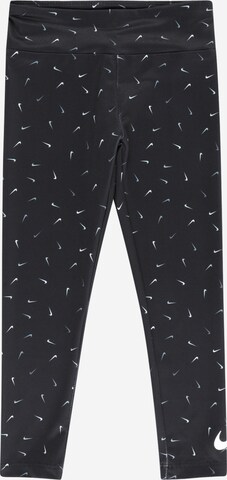 regular Leggings 'SWOOSH' di Nike Sportswear in nero: frontale