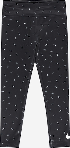 Nike Sportswear Leggings 'SWOOSH' i svart: framsida