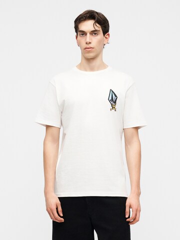 Volcom Футболка 'STAR SHIELDS' в Белый