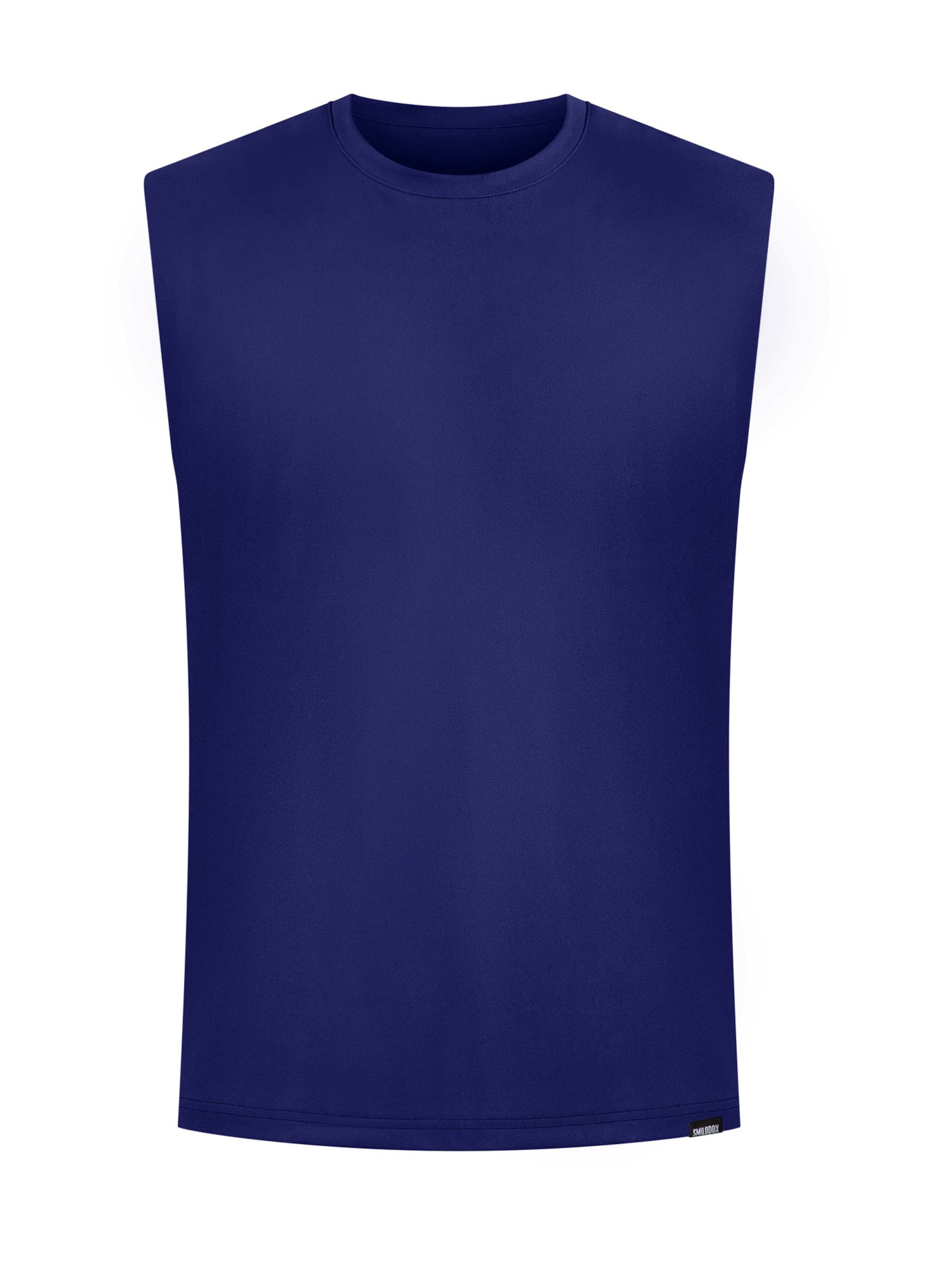 Smilodox Top 'Xion' in Blau: Vorderseite