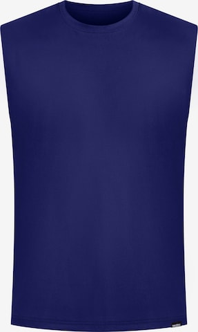 Smilodox Top 'Xion' in Blau: Vorderseite