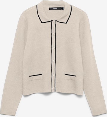VERO MODA Cardigan 'VMGold' i beige: forside