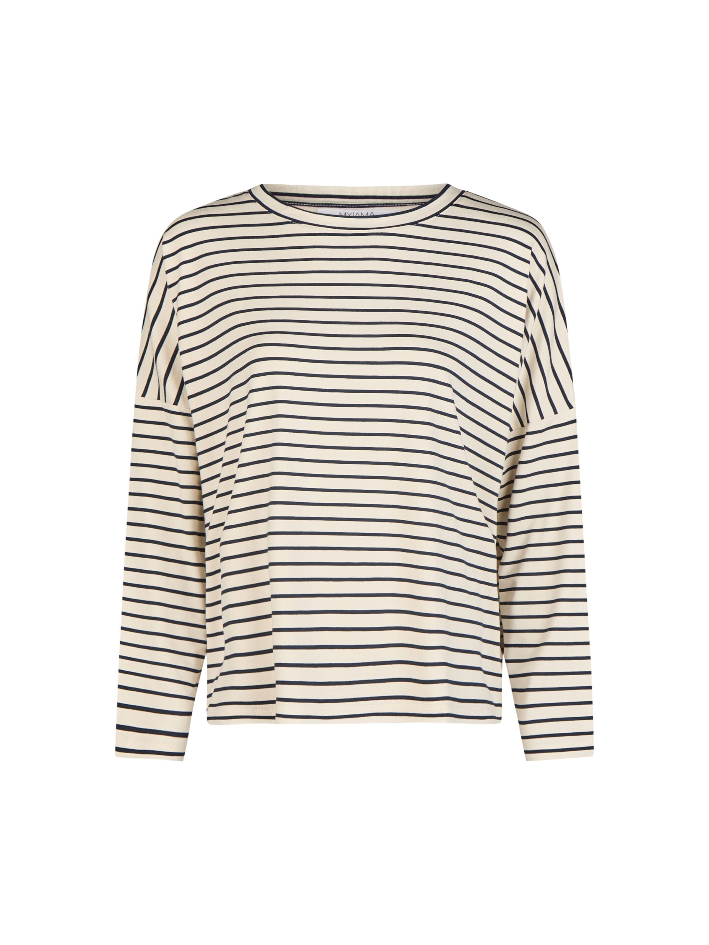 Myjama Pajama Shirt 'Cim' in White: front