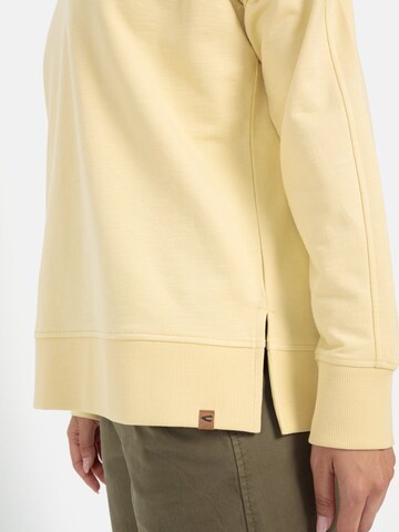 CAMEL ACTIVE Sweatshirt in Yellow