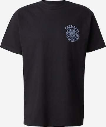 T-Shirt 'Spirals' Carhartt WIP en noir : devant