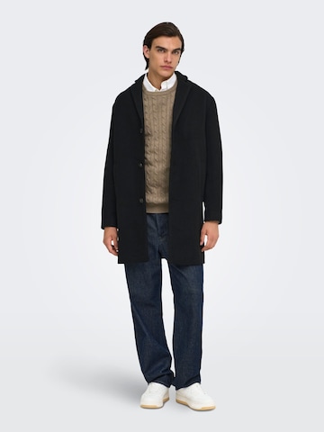 Only & Sons Trui 'ONSLOUI' in Bruin