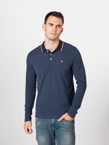 JACK & JONES - Ajuste regular Camiseta 'Bluwin' en azul: frente