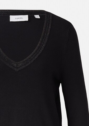 COMMA Pullover in Schwarz