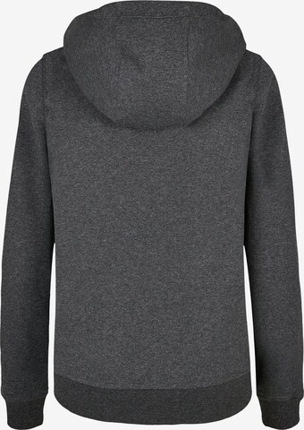 Sweat-shirt 'Happines' Merchcode en gris