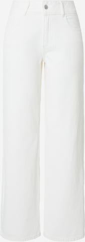 balta VERO MODA Laisvas Džinsai 'Awrena': priekis