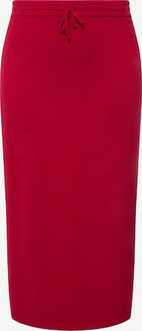 Ulla Popken Skirt in Red: front