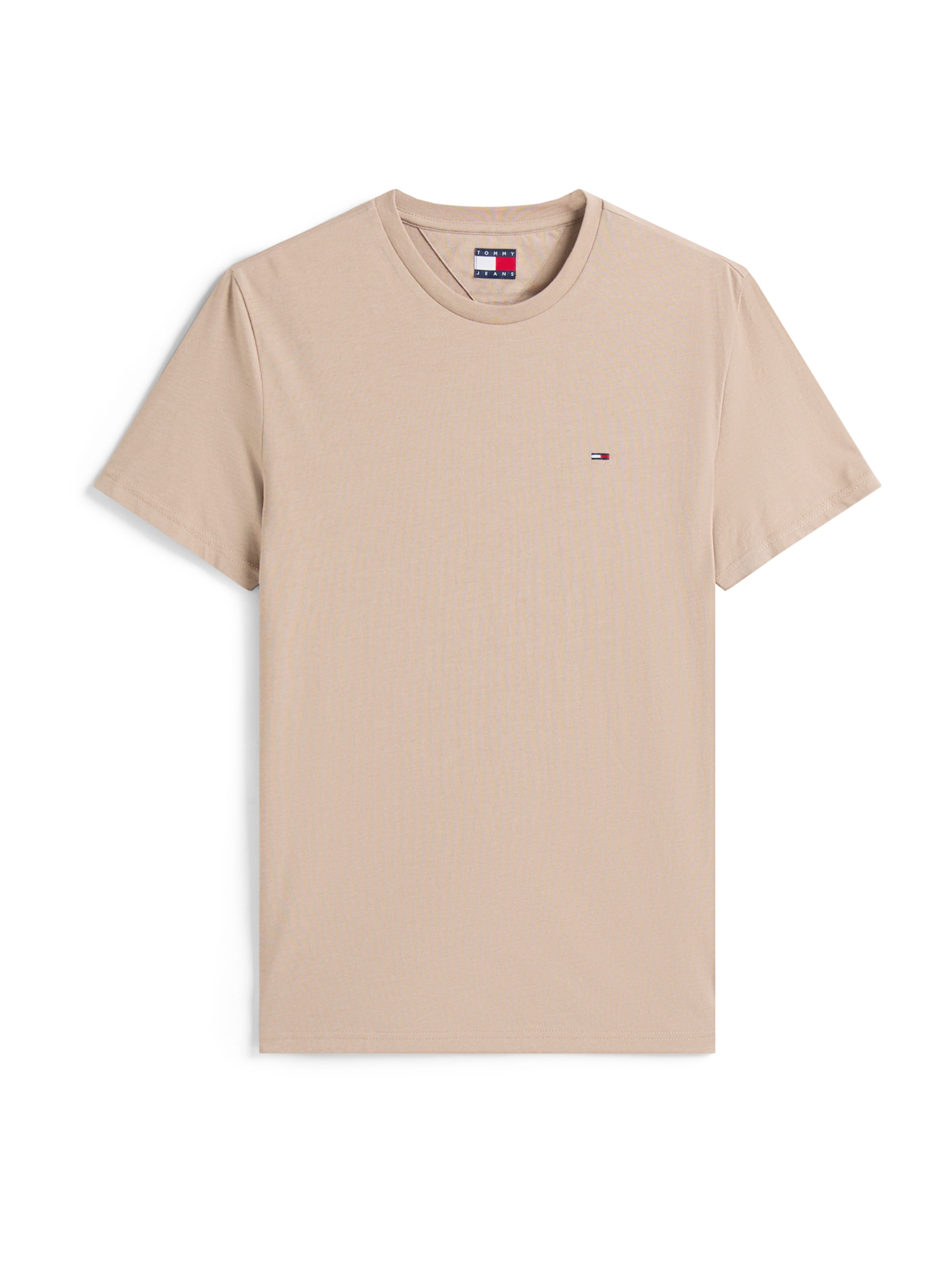 T-Shirt 'JASPE' Tommy Jeans en beige : devant