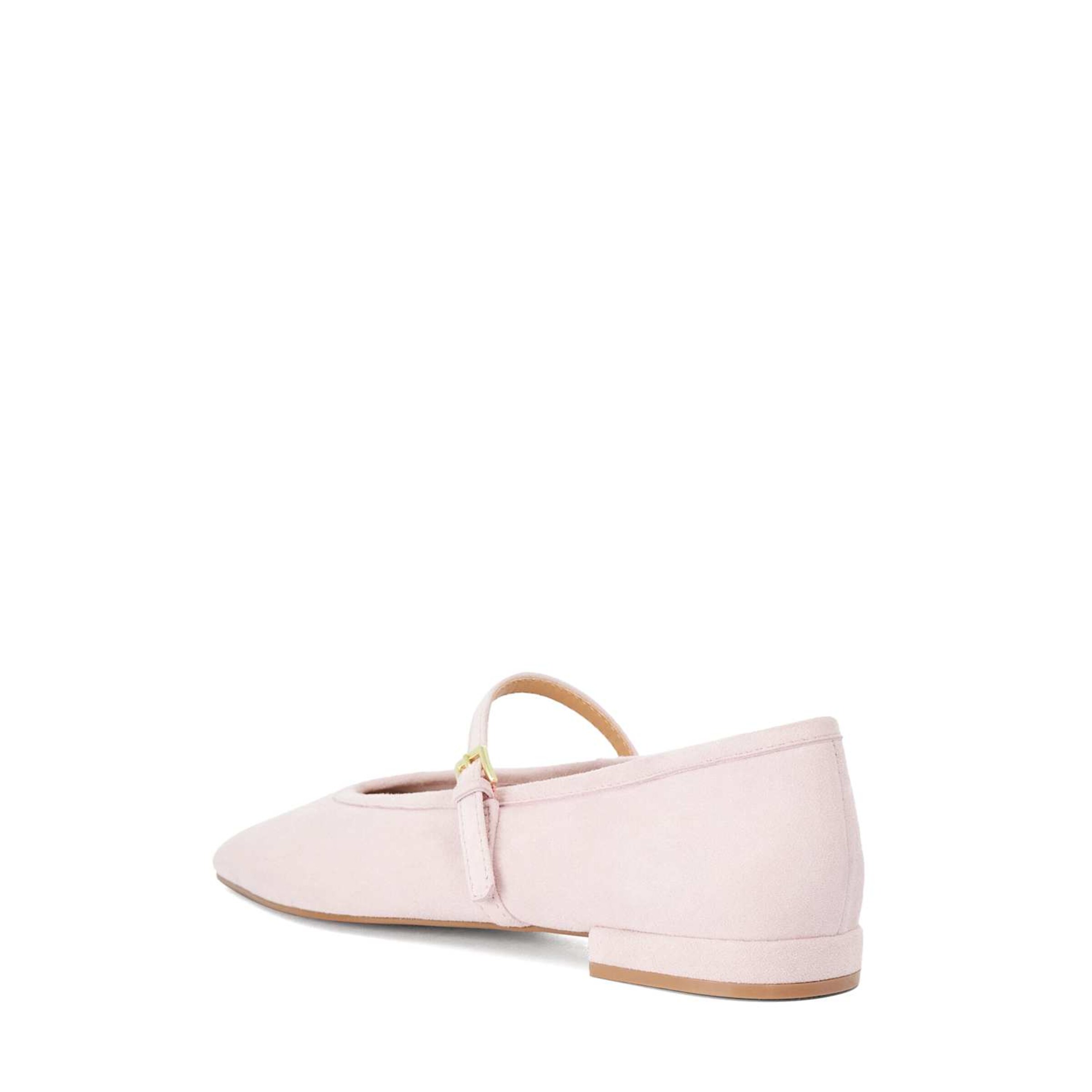 Dune LONDON Ballerina met riempjes 'Heartthrob' in Roze