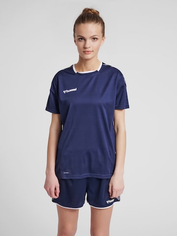 Hummel Functioneel shirt 'AUTHENTIC ' in Blauw: voorkant