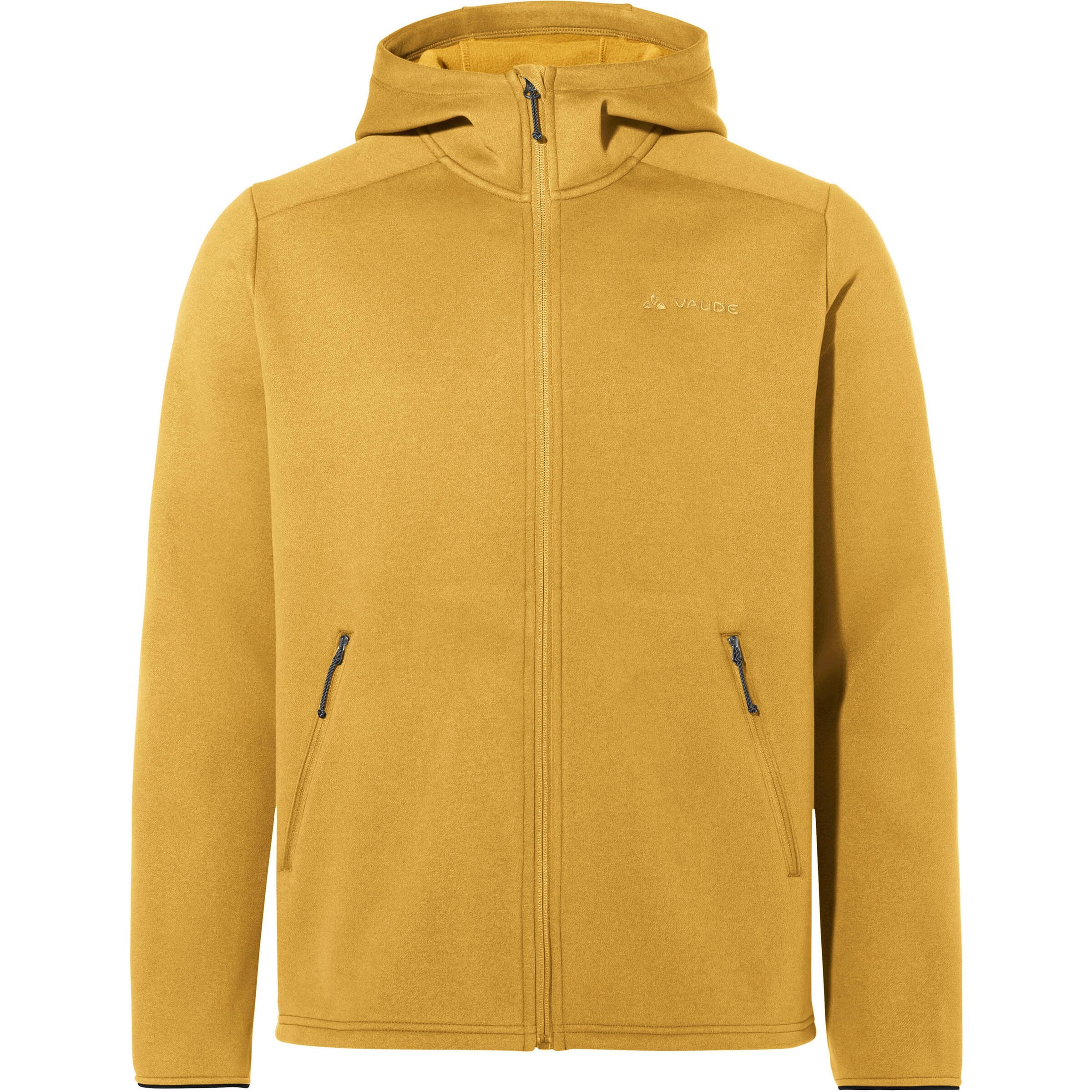 VAUDE Fleece jacket 'Idris' in Yellow: front