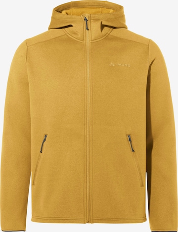 VAUDE Fleece jacket 'Idris' in Yellow: front