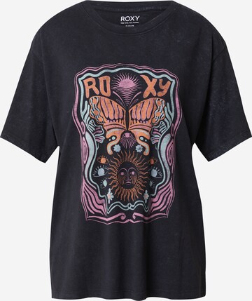 T-shirt 'Girl Need Love' ROXY en gris : devant
