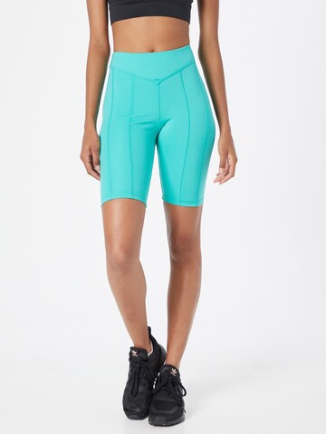 Reebok Skinny Sportshorts in Blau: predná strana