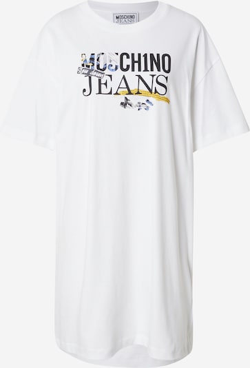 Moschino Jeans Šaty - modrá / žlutá / černá / bílá, Produkt