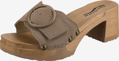 SOFTCLOX Pantolette 'Helvetia' in taupe, Produktansicht