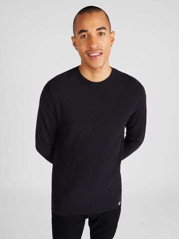 s.Oliver Sweater in Black: front