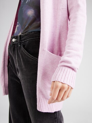 VILA Knit cardigan 'VIRil' in Purple