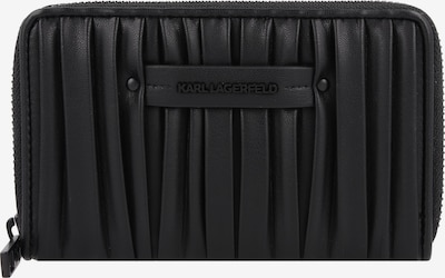 Karl Lagerfeld Porte-monnaies 'Kushion' en noir, Vue avec produit