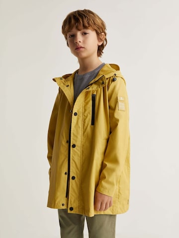 Scalpers Overgangsjakke 'Light Raincoat' i gul: forside