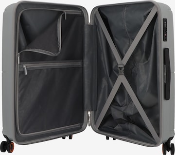 American Tourister Trolley 'Geopop' in Silber